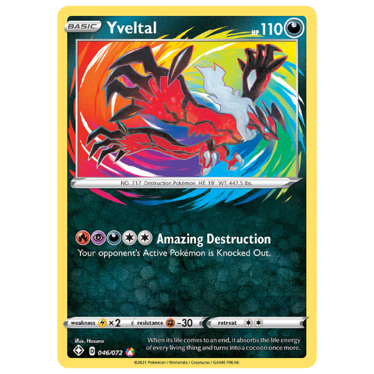 Yveltal - Shining Fates